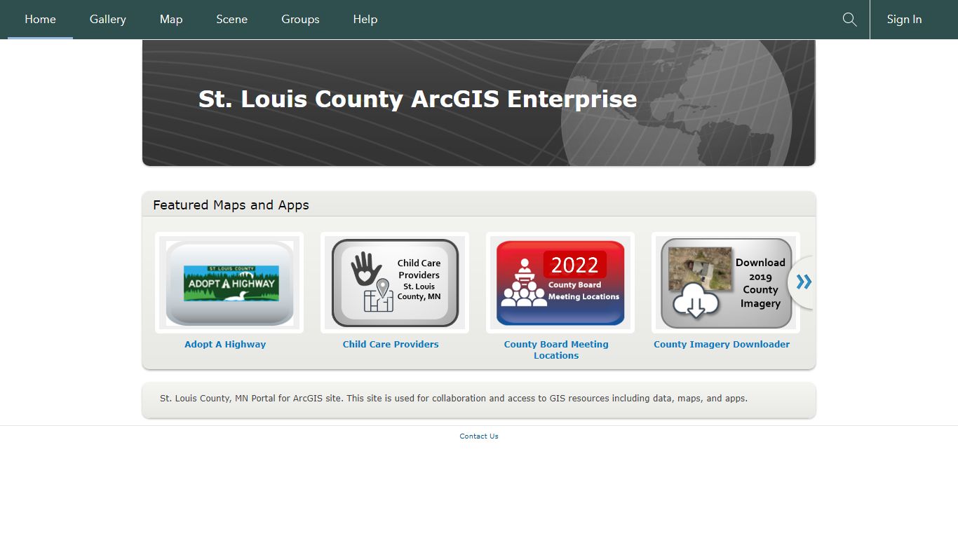 St. Louis County ArcGIS Enterprise